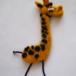 Войлочная игрушка — магнит.